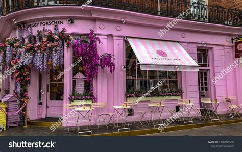 Pink Bakery Shop Front