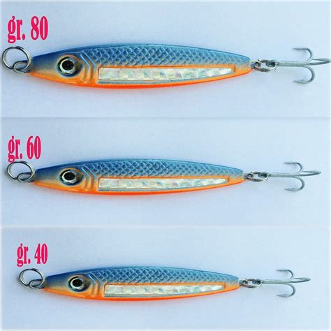 Carson Esche Artificiali Vertical Jigging Pesca Mare Canna Barca