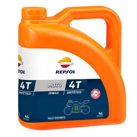 Repsol Moto Sintetico 4T 10W40 4 Litri