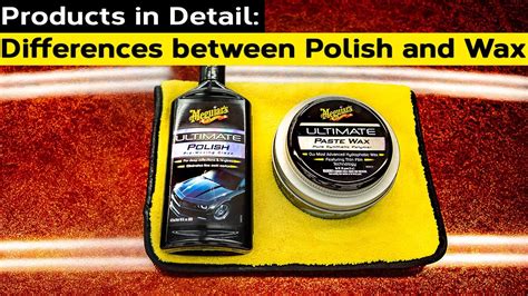 What S The Difference Between Polish And Wax Ultimate Polish Ultimate Wax Products In