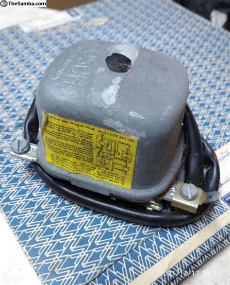 Thesamba Vw Classifieds Nos V Bosch Voltage Regulator With Box