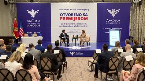 AmCham događaj Otvoreno sa premijerom i potpisivanje Memoranduma o