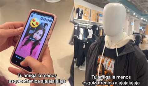 Video Joven Se Toma Una Foto Con Un Maniqu Y Lo Presume En Redes