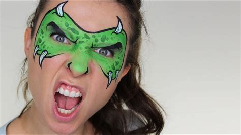 Easy Monster Face Paint