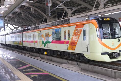 Nagpur Metro Beginning Monday Trains Every 10 Mins From 8 Am To 8 Pm