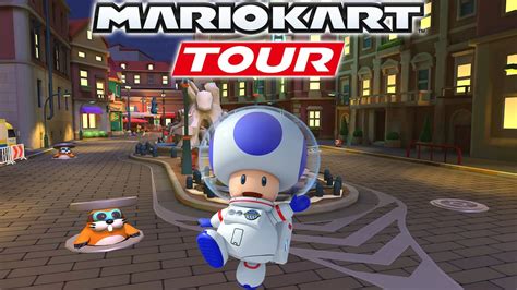 Mario Kart Tour Toad Astronaut Quick Play Night Tour YouTube