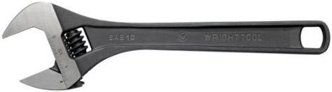 Wright Tool 9ab12 12 Inch Adjustable Wrench With 1 12 Inch Maximum