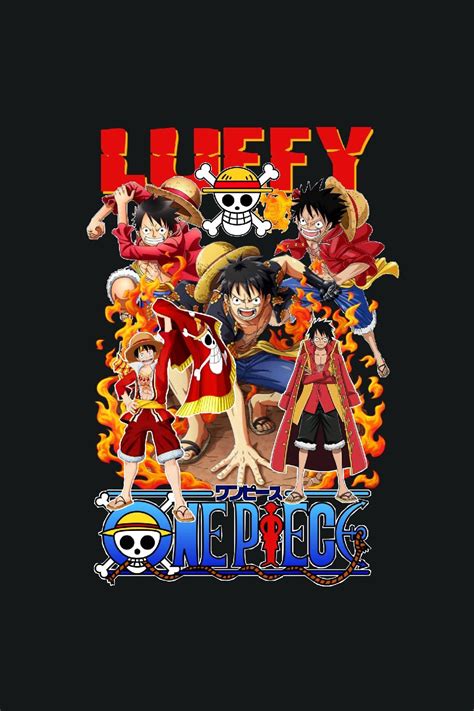 One Piece Anime Design For T Shirt And Tote Bag