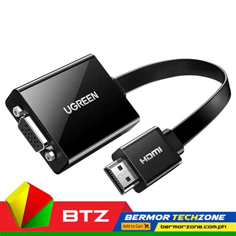 UGreen MM103 HDMI USB Port To DP Converter 25CM Bermor Techzone