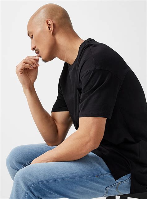 Organic Cotton Longline T Shirt Longline Fit Le 31 Simons