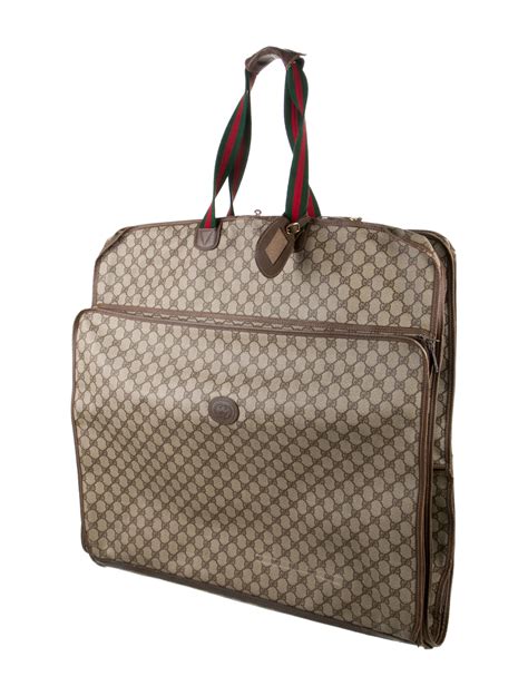 Gucci Vintage Gg Garment Bag Brown Garment Covers Bags Guc92468