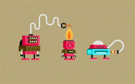 🔥 [50+] Retro Robot Wallpapers | WallpaperSafari