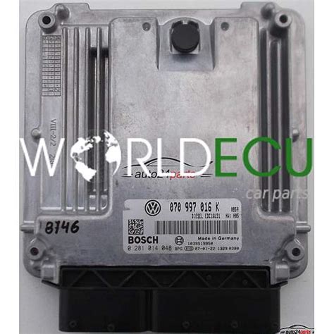 Ecu Engine Controller Vw Volkswagen T Tdi Bosch