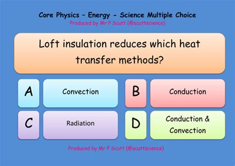 Energy And Energy Resources Multiple Choice Quiz Teaching Resources