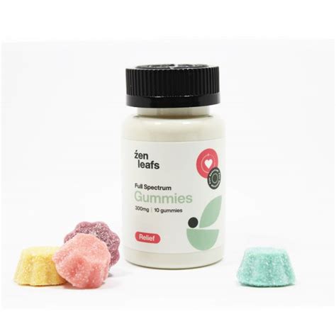 Full Spectrum Cbd Gummies For Pain Natural Zen Leafs