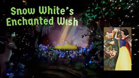 Snow Whites Enchanted Wish Disneyland California 4K YouTube