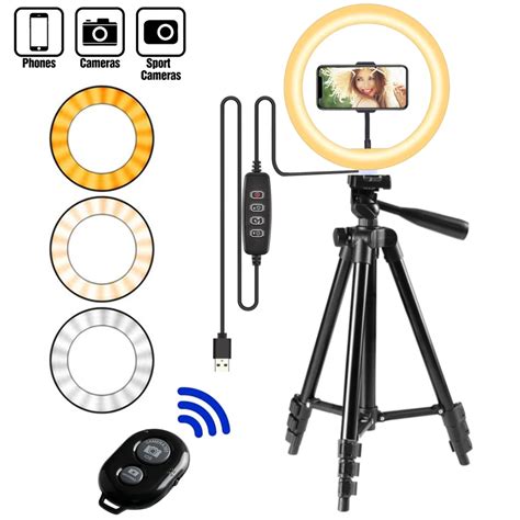 Selfie Halka Lamba Led Halka K Selfie Tripod Halka Selfie Telefon Video