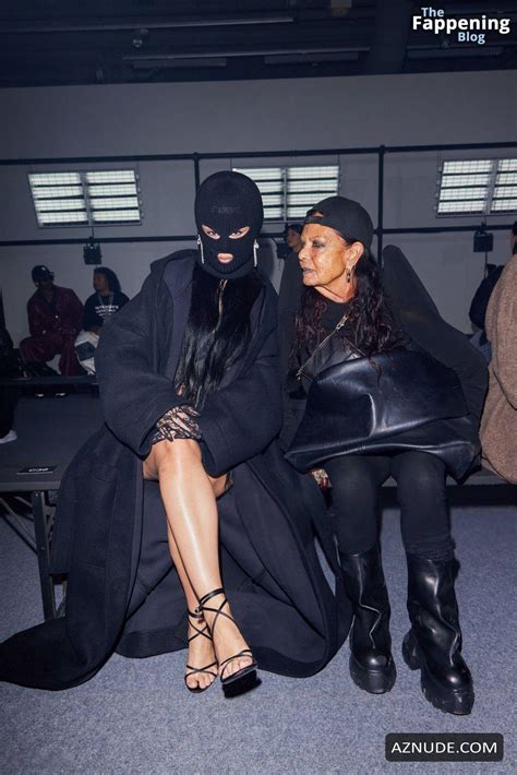 Camila Cabello Sexy Stuns In A Hot Sheer Lace Top At Paris Fashion Week AZNude