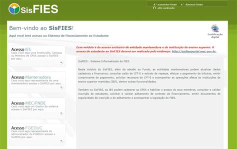 Inscri O Fies Calend Rio Requisitos E Como Fazer Est Cio