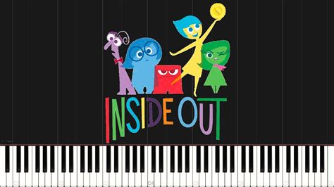 Inside Out Main Theme Piano Tutorial Synthesia Youtube