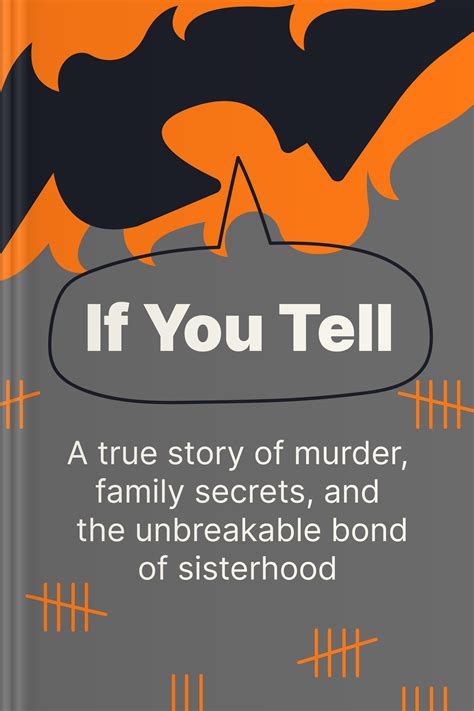 If You Tell Summary Book By Gregg Olsen