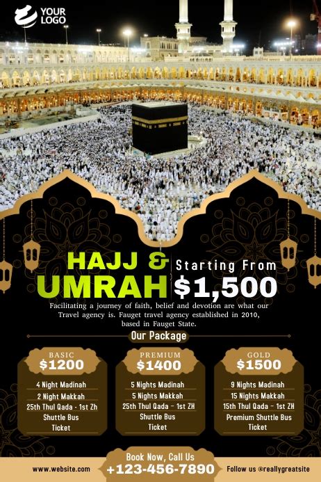 Haji Dan Umroh Travel Template Postermywall