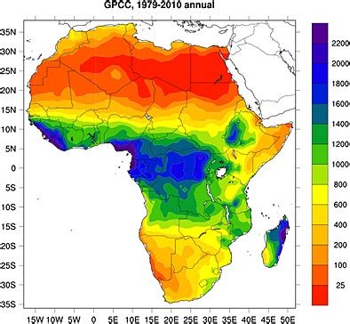 Climate Thematic Map Of Africa