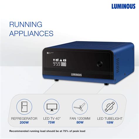 Luminous Zelio Pure Sine Wave Intelligent Inverter V Airdeal Bd