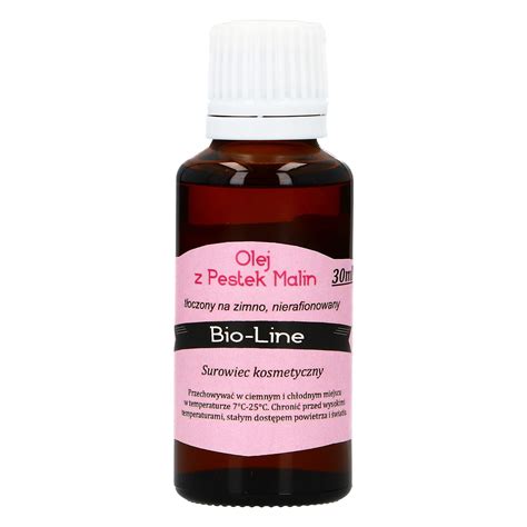 Olej Z Pestek Malin 30 Ml Bio Line IZdrowiej