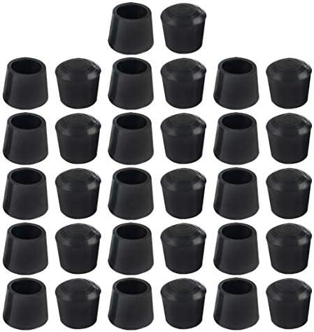 Uxcell Pcs Chair Leg Tips Caps Mm Inch Rubber Furniture Table