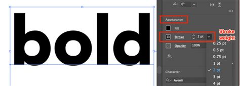 Ways To Bold Text In Adobe Illustrator Quick Tutorial