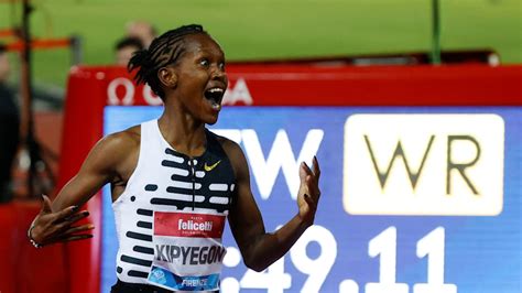 Golden Gala 2023 Faith Kipyegon Shatters 1500m World Record Erriyon