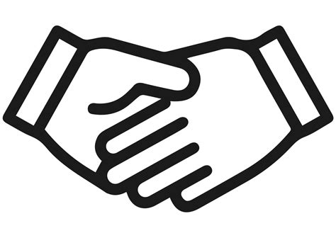 illustration of shake hands on transparent background 15309566 PNG