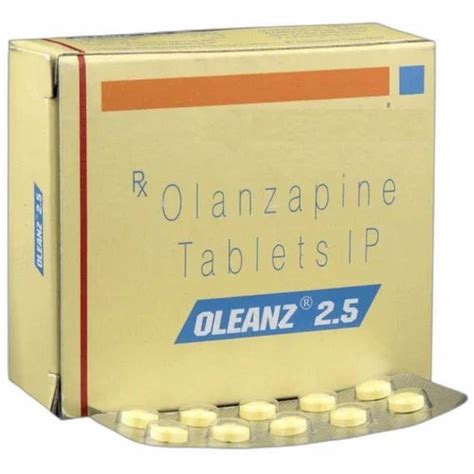 Oleanz 2 5 Olanzapine Tablets IP Sun Pharmaceutical Industries Ltd At