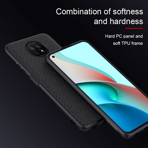 For Xiaomi Redmi Note 9t 5g Case Nillkin Textured Nylon Fiber Durable Non Slip Soft Tpu