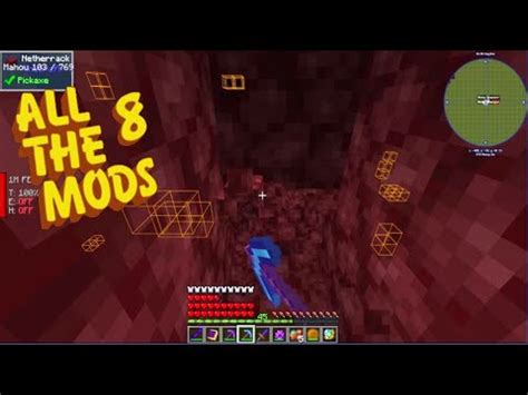 All The Mods 8 Ep10 Ancient Debris Gibt Es In Der Mining Dimension