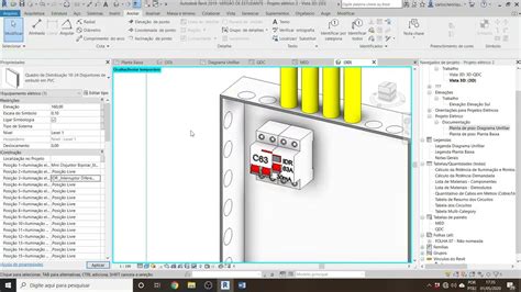 Aula 17 Projeto Elétrico no REVIT Como fazer a Montagem Quadro de