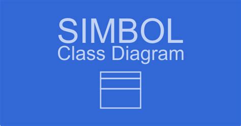 Simbol Class Diagram Studyhelp