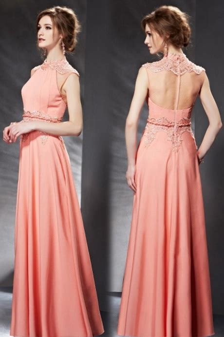 Robe Dentelle Corail