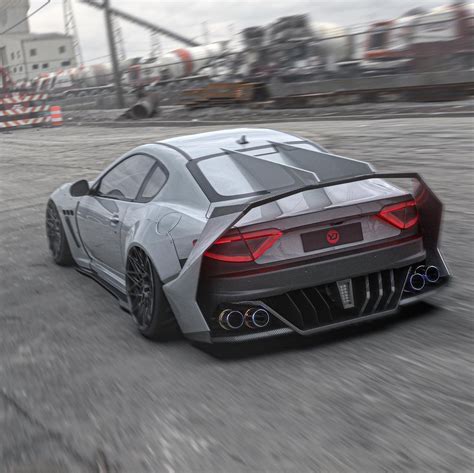 Maserati Granturismo Custom Design Wide Body Kit By Al Yasid Buy With