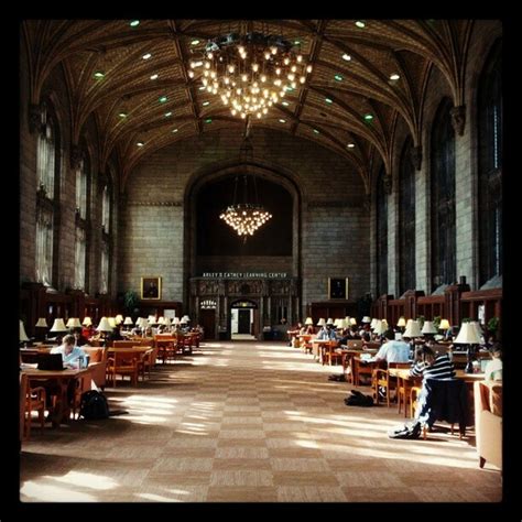 University Of Chicago Harper Memorial Library Commons In Chicago Il