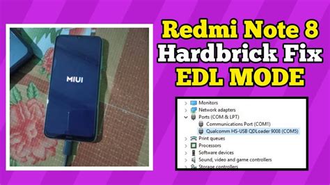 Redmi Note Hard Brick Fix How To Unbrick Xiaomi Device S Youtube