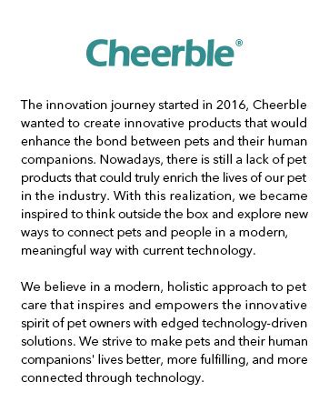 Cheerble Mouse Interactive Toy Electric Mouse Cat Toy With LED Lights