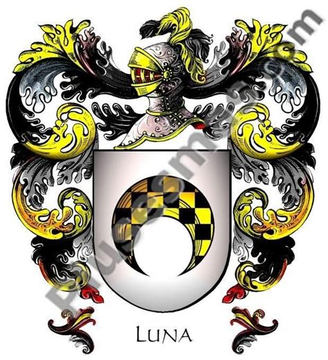 Escudo Del Apellido Luna