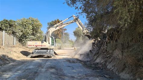 Comienzan las obras de mejora y de conservación de los caminos rurales