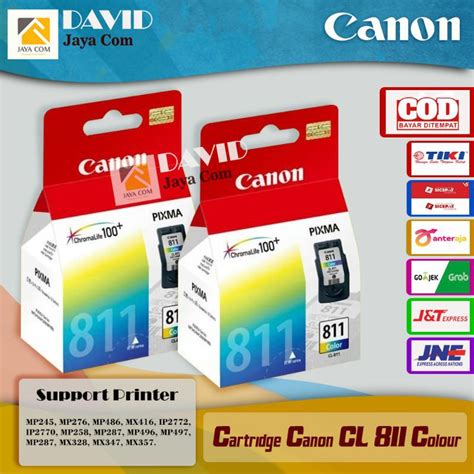 Jual Tinta Catridge Canon Cl Colour For Printer Ip Mp