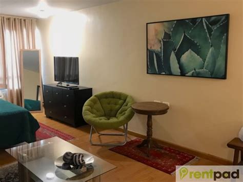 Fully Furnished Studio For Rent In Swire Elan Suites Greenhills E988d0079