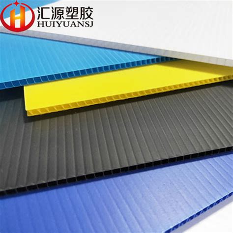 Mm Corrugated Plastic Sheets Custom Color Size Sgs Certified