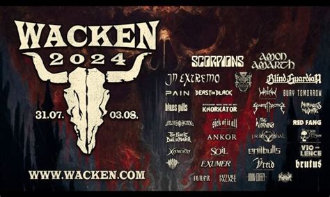 Wacken Lineup Festivales M Xico