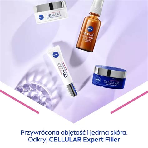 NIVEA Cellular Expert Filler Krem Anti Age na Dzień SPF15 50ml sklep